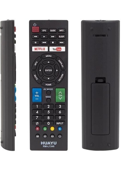 Sharp RM-L1346 LCD Netflix LCD LED Tv Kumandası