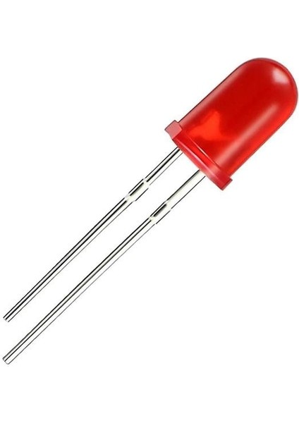 Halmet Mantar LED 5mm Kırmızı