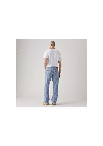 555 Pamuklu Relaxed Straight Fit Orta Bel Düz Paça Jeans Erkek Kot Pantolon 003VA modelleri