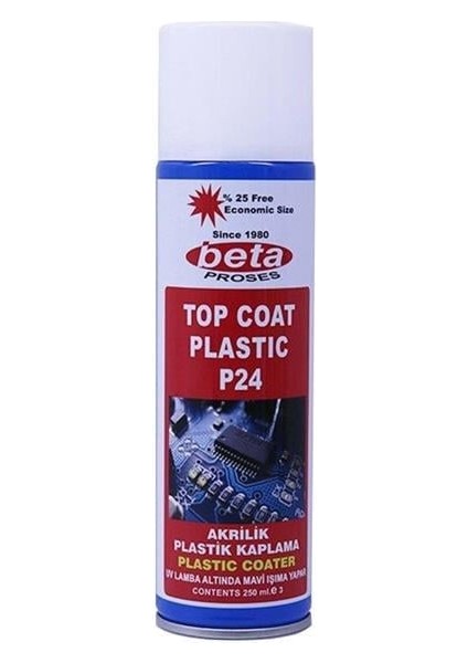 P24 Plastik Kaplayıcı Sprey 250ML