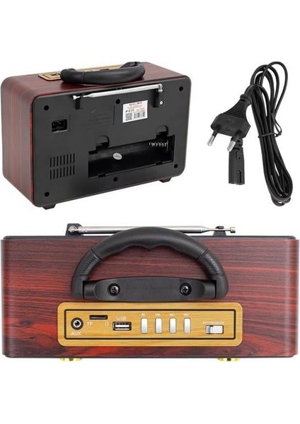 MV-115BT USB - Sd - Fm - Bluetooth Destekli Nostaljik Radyo