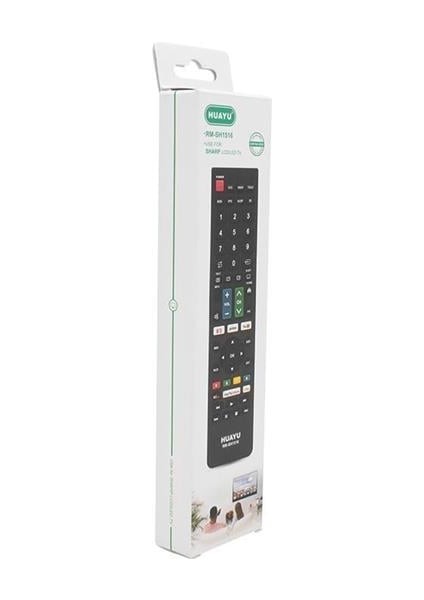 Kl RM-SH1516 Sharp Netflıx- Youtube- Prıme Vıdeo Tuşlu Unıversal Lcd-Led Tv Kumanda fiyatları