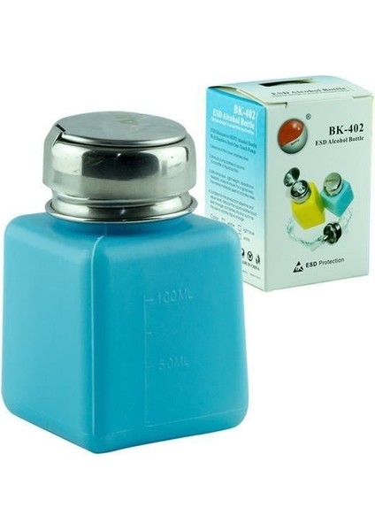 BK-402 100 Ml. Plastik Boş Alkol Şişesi