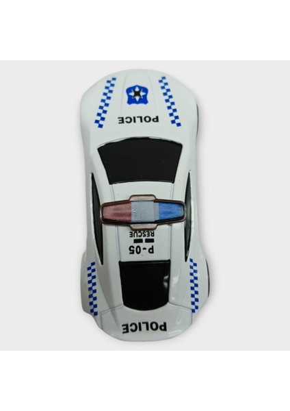 Metal Mini Polis Arabası 8 cm - Polis - 5 fırsatları