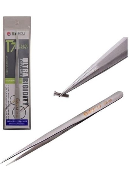 Bk-T7-Ss-Sa Düz Uç Cımbız