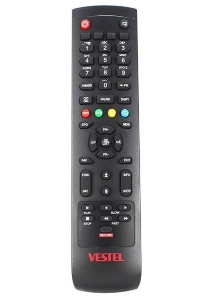 Record Tuşlu LCD Tv Kumandası