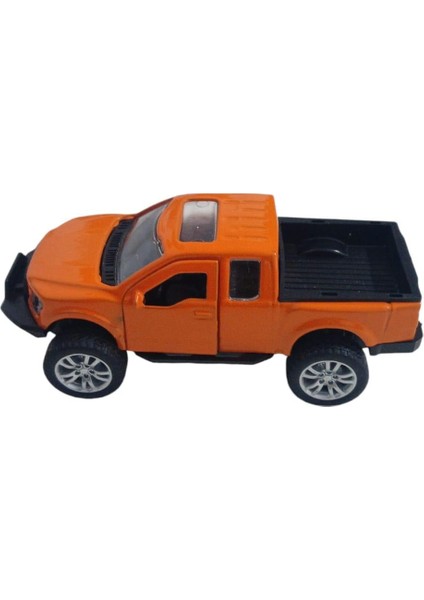 Çek Bırak Metal Arazi Aracı 13 cm - Turuncu modelleri