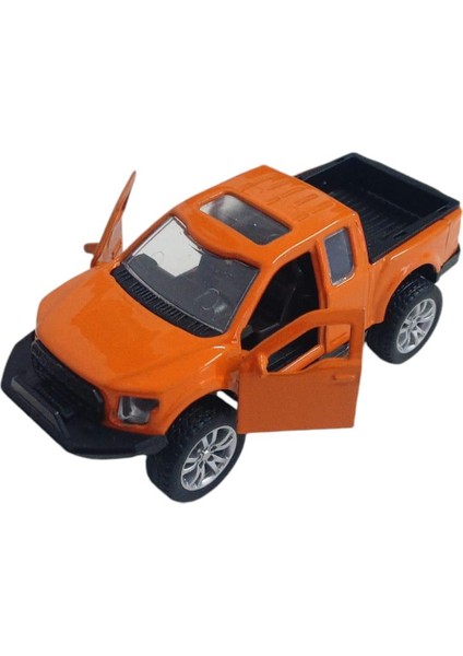 Çek Bırak Metal Arazi Aracı 13 cm - Turuncu fırsatları