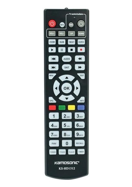 Ks-Hd1512 Full Hd Uydu Alıcı Kumandası