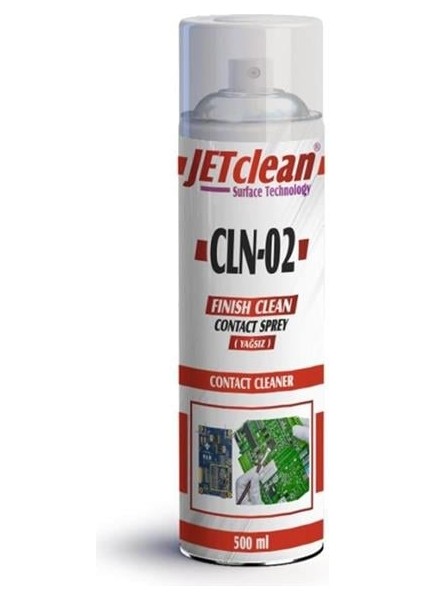 Jetclean Cln-02 500 ml Kontak Yağsız Sprey