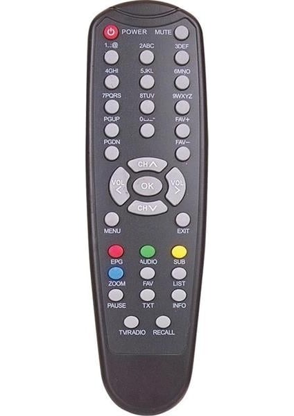 Hiremco Seoul F1 - F15 -Inpax X-2007 Fta Uydu Alıcı Kumandası