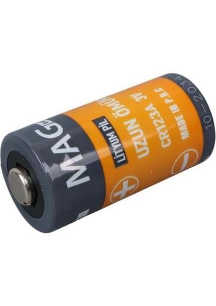 MG-123 CR123A 3 Volt Lityum Fotoğraf Makinesi Pili Tekli Blister