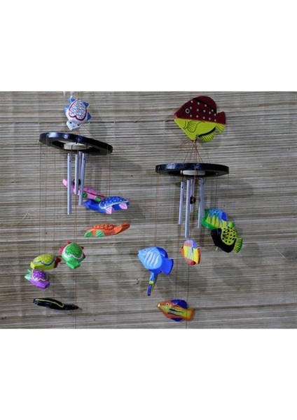 Hayvan Figürlü Rüzgar Çanı Model 1