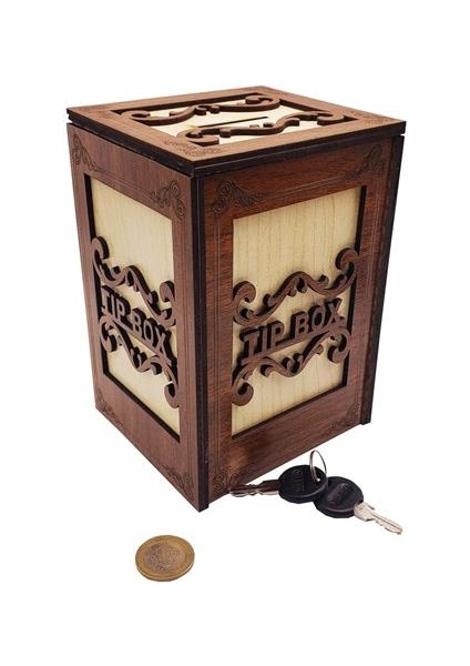 Ahşap mdf Tip Box Kutusu