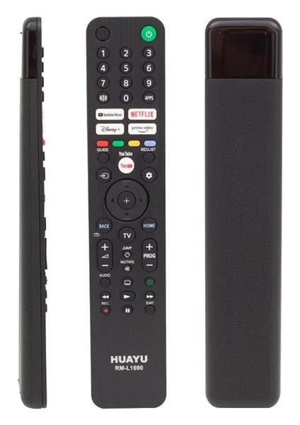 Sony Netflix-Youtube-Prime Video-Disney+ Tuşlu LCD LED Tv Kumanda RM-L1690