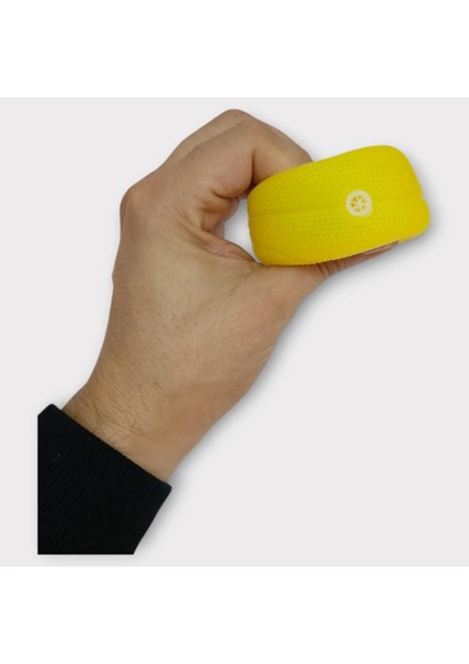 Köpek Oyuncağı - Plastik Düdüklü Top - Sarı modelleri