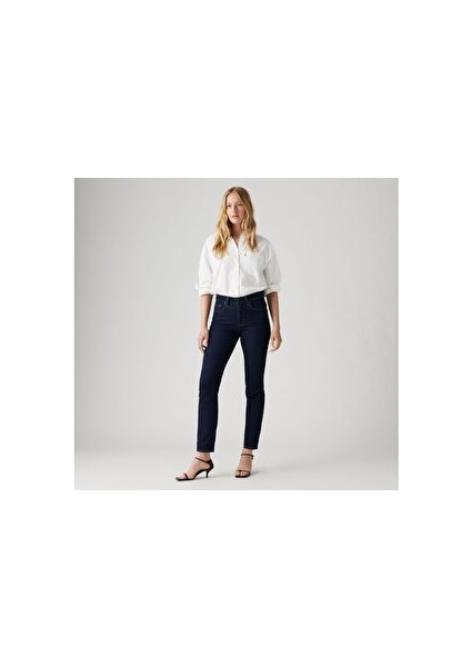 724™ High Rise Straight Kadın Jean Pantolon - Cast Shadows