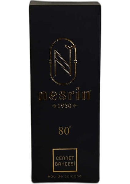Nesrin Cennet Bahçesi Kolonyası 80 Derece Özel Seri Kutulu Pet Şişe 400 ml