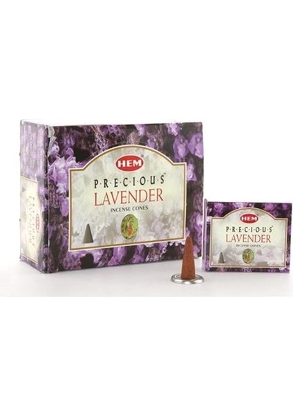 Precious Lavender Aromalı Konik Tütsü