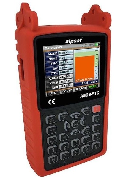 AS06-STC Satfinder 6 Hd Slim Görüntülü Uydu Bulucu-Ahd Test Cihazı fiyatları