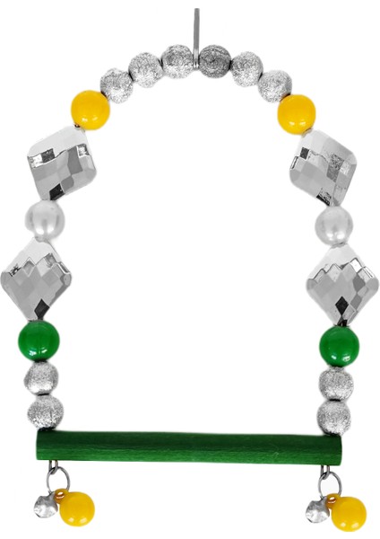 Kuş Salıncağı Büyük Parlak Boncuklu 10-16 cm