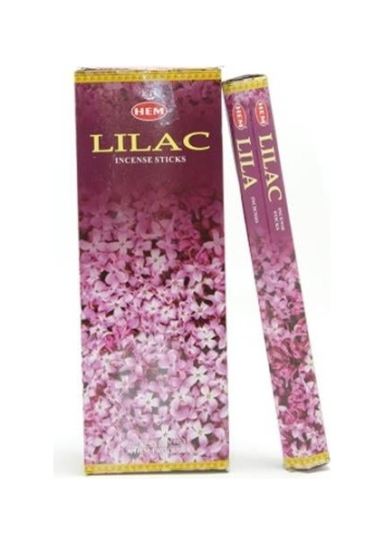 Hem Lilac Aromalı Çubuk Tütsü