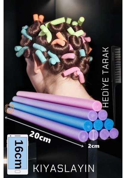 Sosis Bigudi 2 cm 12 Adet