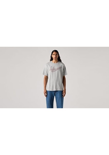 Vintage Fit Graphic Tee Script