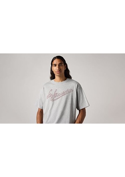 Vintage Fit Graphic Tee Script