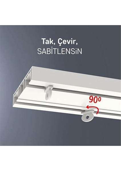 Perde Korniş Finali Sonu 36 Adet Craftme Design