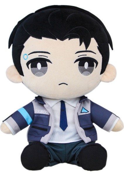 Detroit Become Human Dbh Connor Doldurulmuş Yastık Bebek Yastık Oyuncak Hediye (Yurt Dışından)