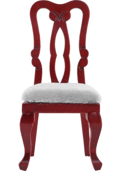 1:12 Ölçekli Bebek Evi Sandalye Mobilya Modeli Minyatür Bebek Evi Sandalye Sahne Dekorasyonu (Yurt Dışından)