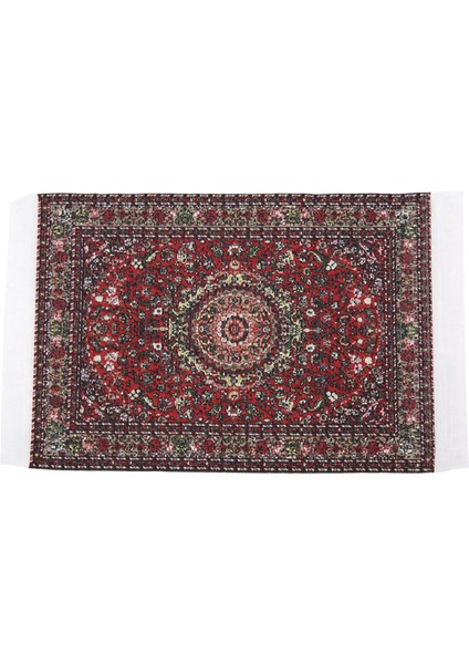 1:12 Bebek Evi Dokuma Halı Minyatür Kilim Bebek Evi Dekorasyonu Çocuk Hediye Aksesuarları #3 (Yurt Dışından)