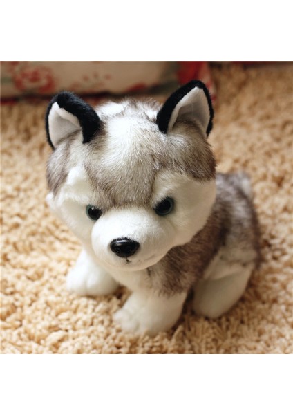 18CM Husky Peluş Oyuncaklar Simülasyon Evcil Hayvan Köpek Doldurulmuş Peluş Oyuncak Çok Amaçlı Sevimli Yavru Köpek Doldurulmuş Bebek Doğum Günü Hediyesi Noel Yeni Yıl Için (Yurt Dışından) fiyatları