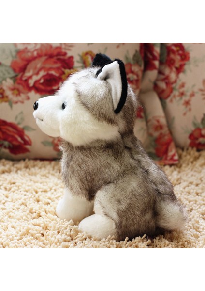 18CM Husky Peluş Oyuncaklar Simülasyon Evcil Hayvan Köpek Doldurulmuş Peluş Oyuncak Çok Amaçlı Sevimli Yavru Köpek Doldurulmuş Bebek Doğum Günü Hediyesi Noel Yeni Yıl Için (Yurt Dışından) modelleri