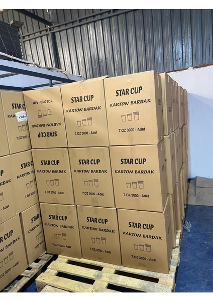 7 Oz Karton Bardak 3000 Adet