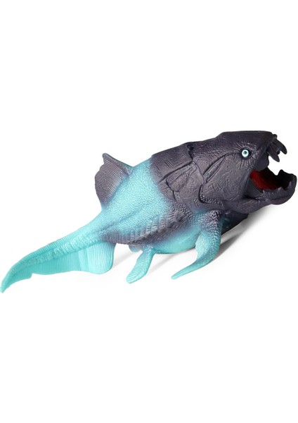 Gerçekçi Deniz Hayvanı Figürleri Simülasyon Kauçuk Antik Dunkleosteus Terrell Heykelcik Oyuncak Dekompresyon Oyuncak Çocuklar Şaka Aksesuarları (Yurt Dışından) modelleri