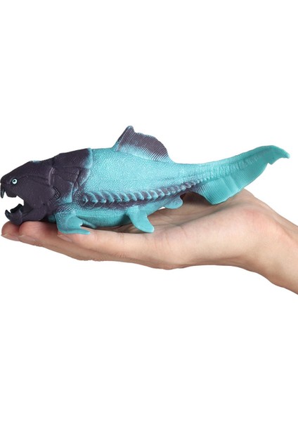 Gerçekçi Deniz Hayvanı Figürleri Simülasyon Kauçuk Antik Dunkleosteus Terrell Heykelcik Oyuncak Dekompresyon Oyuncak Çocuklar Şaka Aksesuarları (Yurt Dışından) indirimleri