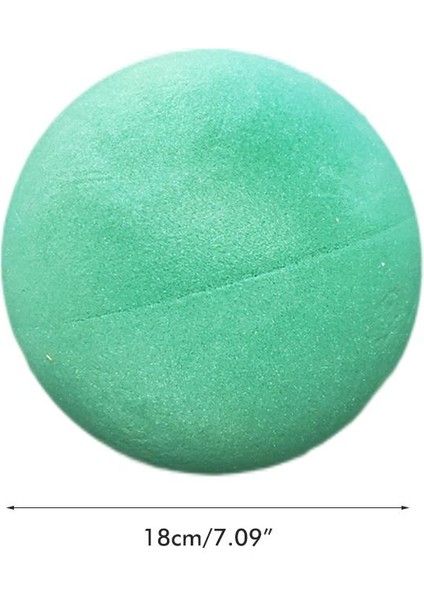 18CM Sessiz Top Sünger Yumuşak Zıplayan Top Gürültü Azaltma Çocuklar Kapalı Spor Sünger Raket Topu (Yurt Dışından) indirimleri