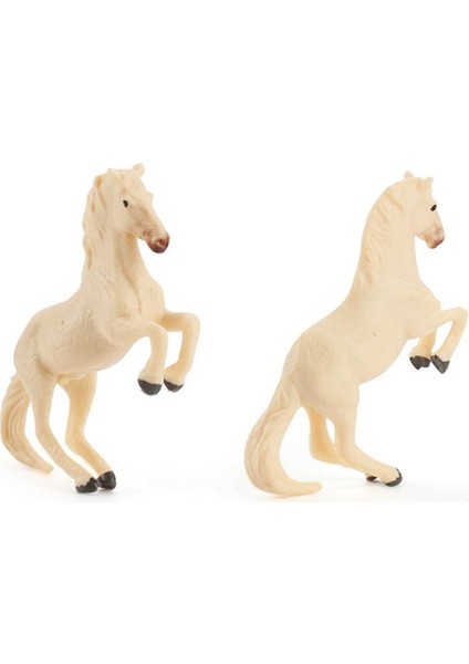 12 Adet Mini Aksiyon Figürleri At Oyuncak Modeli Simülasyonu Pvc Minyatür At Hayvanları Oyuncak Oyun Seti Çocuklar Için Eğitici Oyuncak (Yurt Dışından)