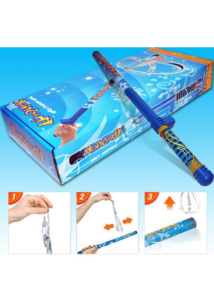Eğlenceli Fly Stick Elektrikli Statik Değnek Bilim Seti Eğitim Oyuncakları 10 Parça Uçan Şekillerle Inanılmaz Levitasyon Değneği (Yurt Dışından)
