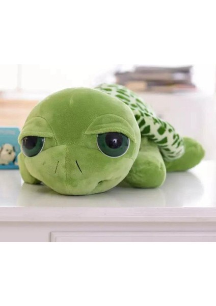 20CM Doldurulmuş Peluş Karikatür Kaplumbağa Oyuncak Yeşil Büyük Gözler Doldurulmuş Kaplumbağa Kaplumbağa Hayvan Peluş Bebek Oyuncak Hediyesi (Yurt Dışından)