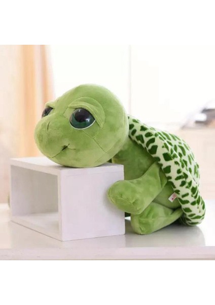 20CM Doldurulmuş Peluş Karikatür Kaplumbağa Oyuncak Yeşil Büyük Gözler Doldurulmuş Kaplumbağa Kaplumbağa Hayvan Peluş Bebek Oyuncak Hediyesi (Yurt Dışından)