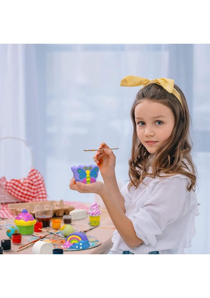 Kendin Yap Alçı Boyama Boyama Grafiti Çocuk Alçı Boyama Seti Sanat Hediyesi (Yurt Dışından) modelleri