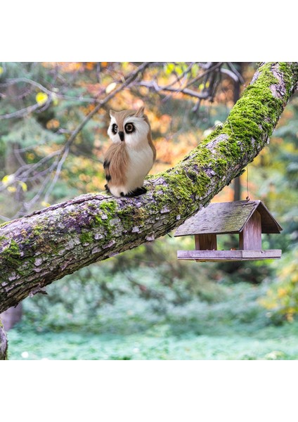 Simülasyon Baykuş Model Oyuncaklar Ev Vitrini Dekorasyon Bebek Fotoğrafçılığı Aksesuarları (Yurt Dışından) modelleri