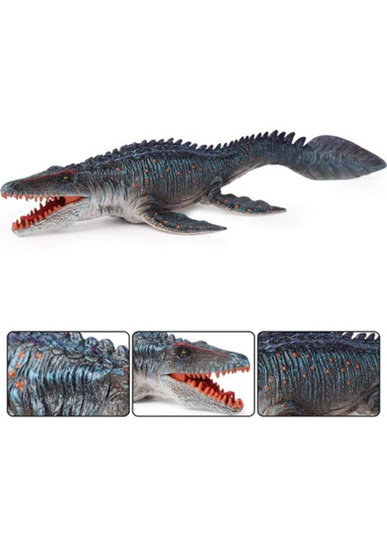Gerçekçi Dinozor Gerçekçi Figürler Mosasaurus Dinozor Modeli Koleksiyoncu Dekorasyon Partisi Hediyesi Için Mükemmel Dinozor Oyuncakları (Yurt Dışından) modelleri
