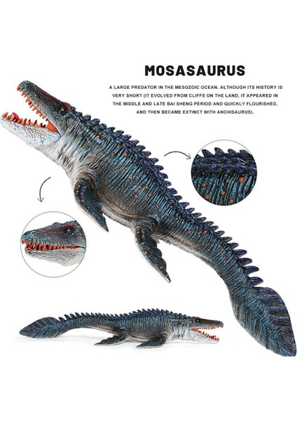 Gerçekçi Dinozor Gerçekçi Figürler Mosasaurus Dinozor Modeli Koleksiyoncu Dekorasyon Partisi Hediyesi Için Mükemmel Dinozor Oyuncakları (Yurt Dışından) indirimleri