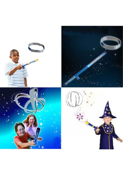 Eğlenceli Fly Stick Elektrikli Statik Değnek Bilim Seti Eğitim Oyuncakları 10 Parça Uçan Şekillerle Inanılmaz Levitasyon Değneği (Yurt Dışından)