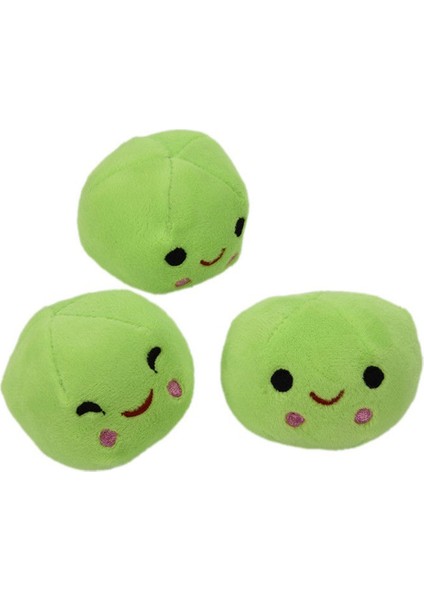 Peluş Oyuncak Yumuşak Yastık Doldurulmuş Bezelye Kabuğu Oyuncakları Çocuk Hediyesi (Yurt Dışından)