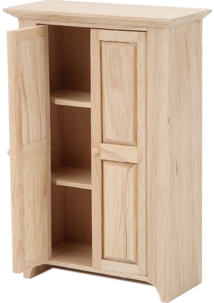 1:12 Bebek Evi Minyatür Ahşap Gardırop Simüle Mobilya Modeli Oyuncak Aksesuarı (Yurt Dışından) modelleri